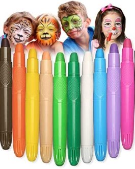 Paint Markers Face Painting Kit for Kids Washable Body Markers 12 Colors Face Paint Crayons Kids Face Painting Kit Non Toxic Crayons Bulk Art Kits for Kids 6-9 belly cast kit pregnancy